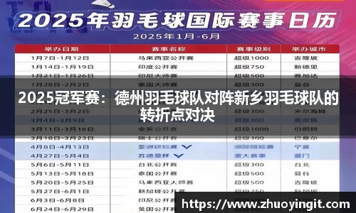 2025冠军赛：德州羽毛球队对阵新乡羽毛球队的转折点对决